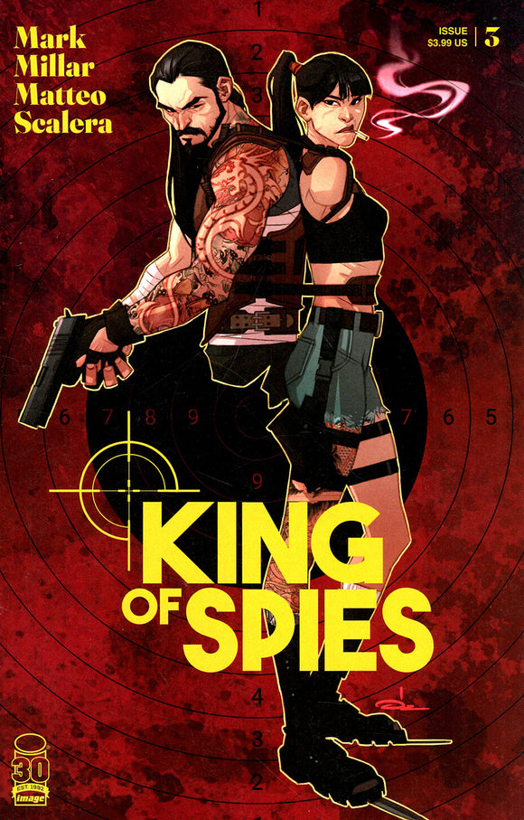 King Of Spies #3 Cover C Variant Ozgur Yildirim Cover
