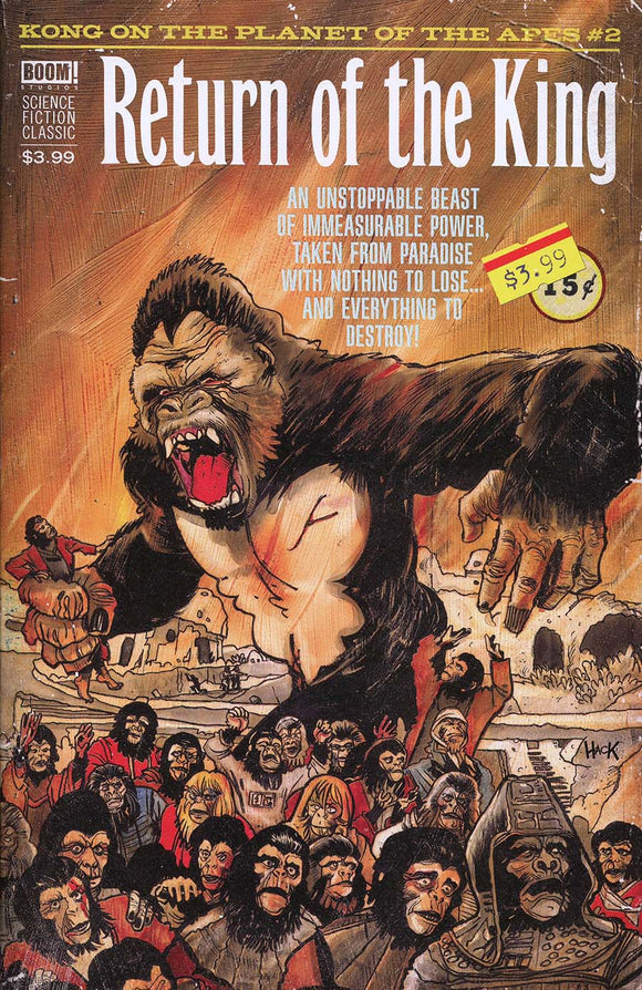 Kong On The Planet Of The Apes #2 Cover C Variant Fay Dalton Pulp Subscription Cover