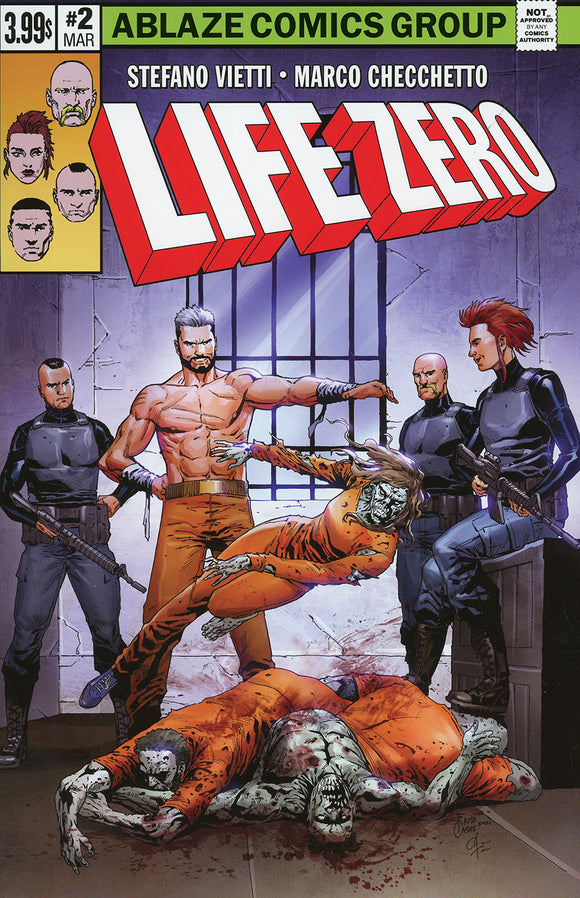 Life Zero #2 Cover D Variant Fritz Casas X-Men 132 Parody Homage Cover