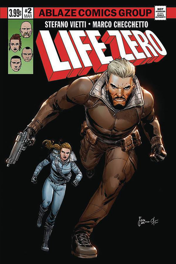 Life Zero #3 Cover D Variant Fritz Casas X-Men 173 Parody Homage Cover