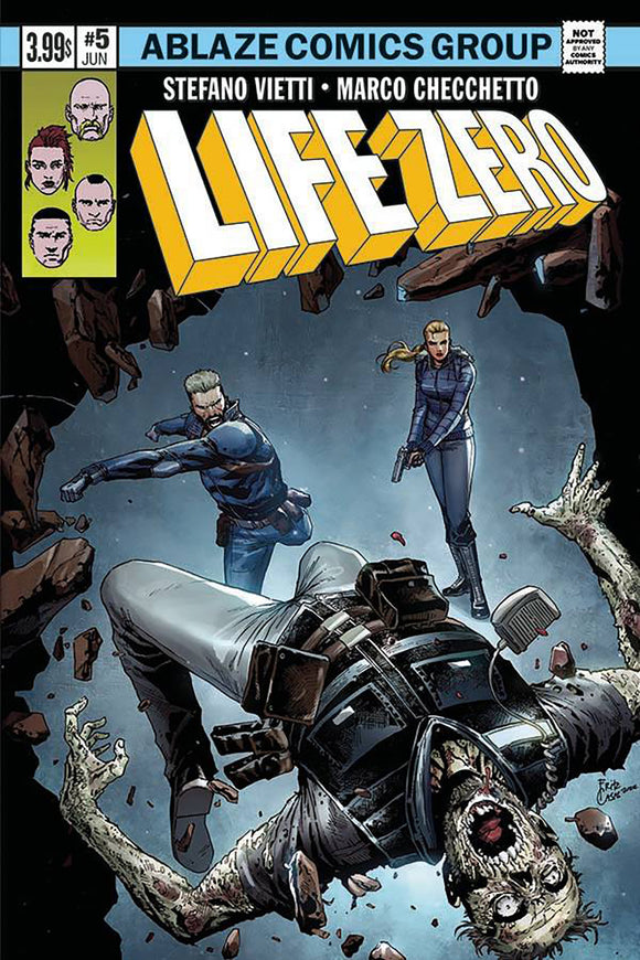 Life Zero #5 Cover D Variant Fritz Casas Uncanny X-Men 158 Parody Homage Cover