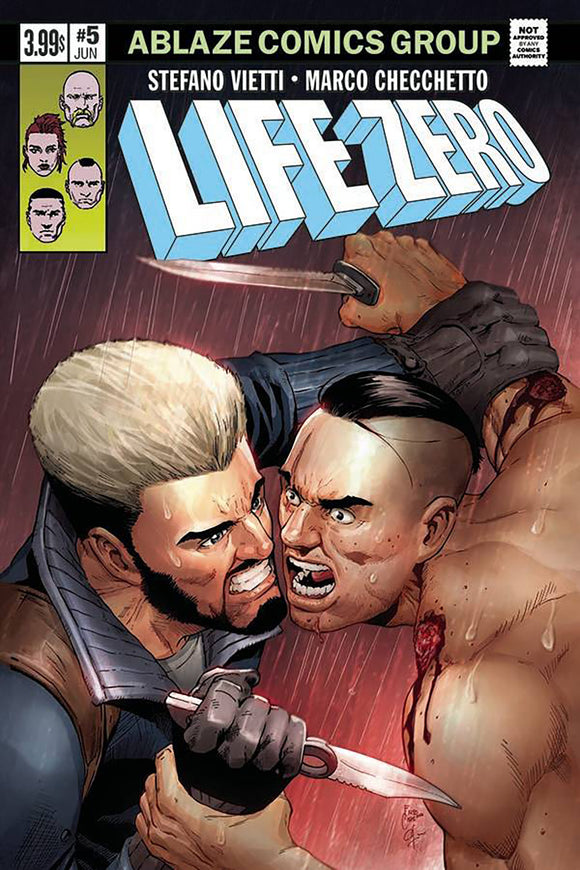 Life Zero #6 Cover D Variant Fritz Casas Uncanny X-Men 170 Parody Homage Cover