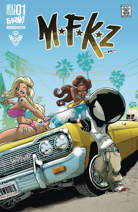 MFKZ #1 Cover B Variant Street Cred Cover