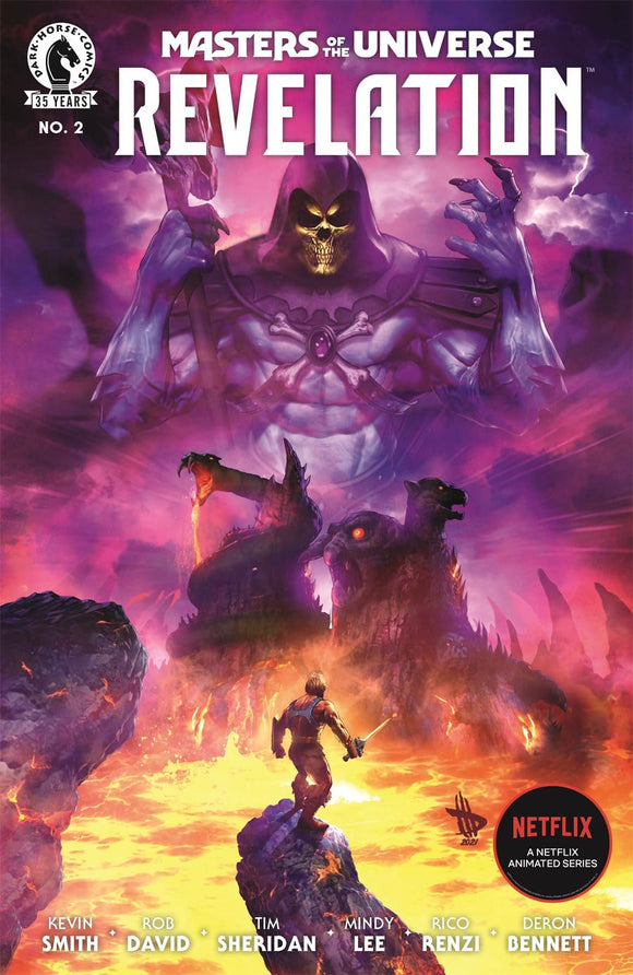 Masters Of The Universe Revelation #2 Cover A Regular Dave Wilkins Cover