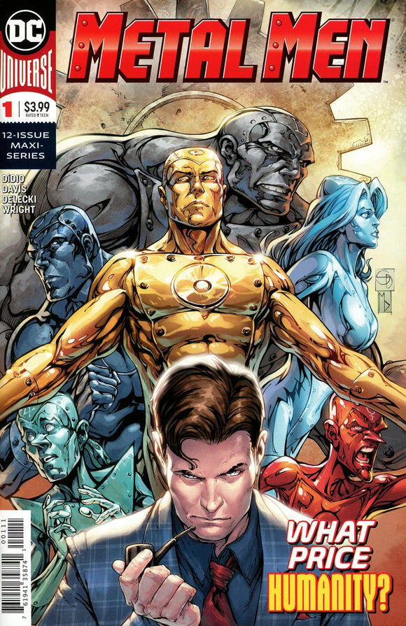 Metal Men Vol 4 #1 Cover A Regular Shane Davis Cover