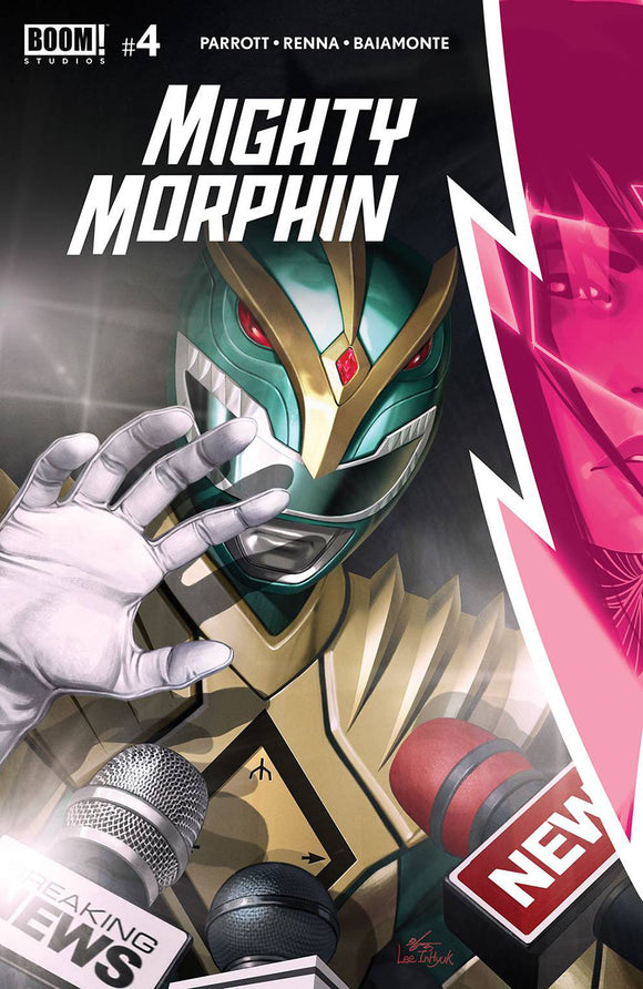Mighty Morphin #4 Cover A Regular Inhyuk Lee Cover