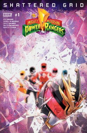 Mighty Morphin Power Rangers Shattered Grid #1 Cover A Regular Jamal Campbell Cover (Shattered Grid Tie-In)