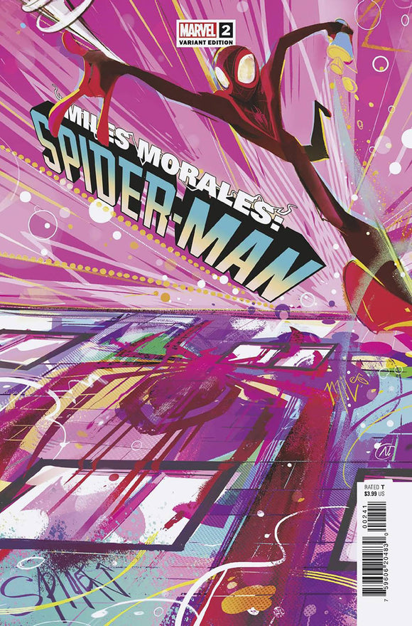 Miles Morales Spider-Man Vol 2 #2 Cover C Variant Graffiti Cover