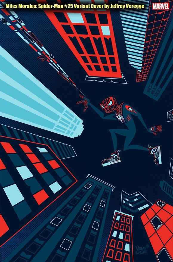 Miles Morales Spider-Man #25 Cover D Variant Jeffrey Veregge Cover