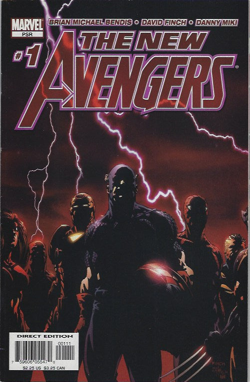 New Avengers #1 Cover A David Finch Cover