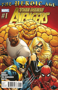 New Avengers Vol 2 #1 1st Ptg Regular Stuart Immonen Cover (Heroic Age Tie-In)