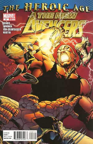 New Avengers Vol 2 #2 1st Ptg Regular Stuart Immonen Cover