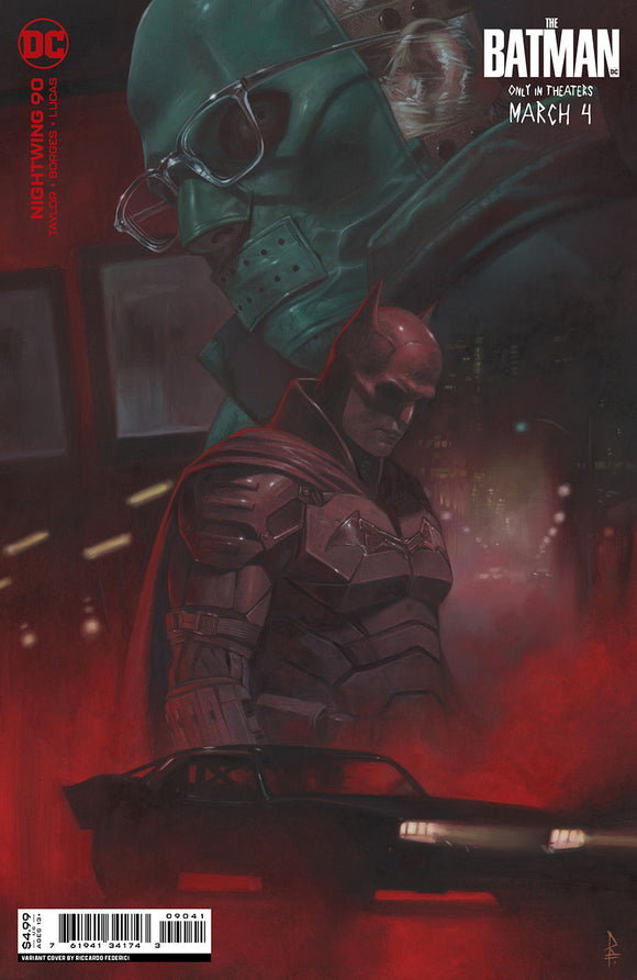 Nightwing Vol 4 #90 Cover C Variant Riccardo Federici The Batman Card Stock Cover