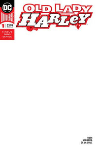 Old Lady Harley #1 Cover C Variant Blank Cover