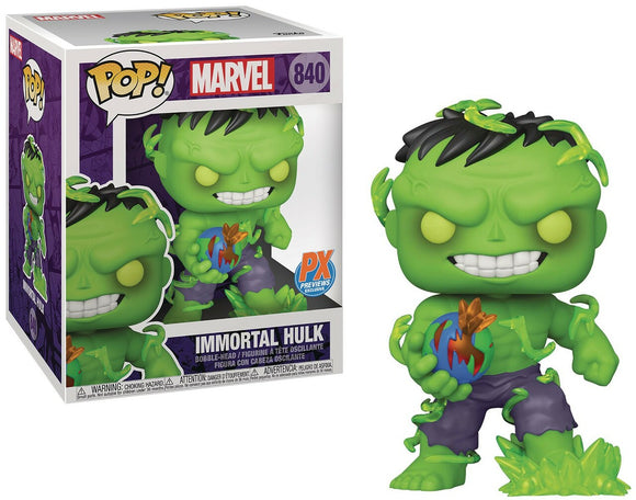 POP Marvel Heroes Immortal Hulk Previews Exclusive 6-Inch Vinyl Figure