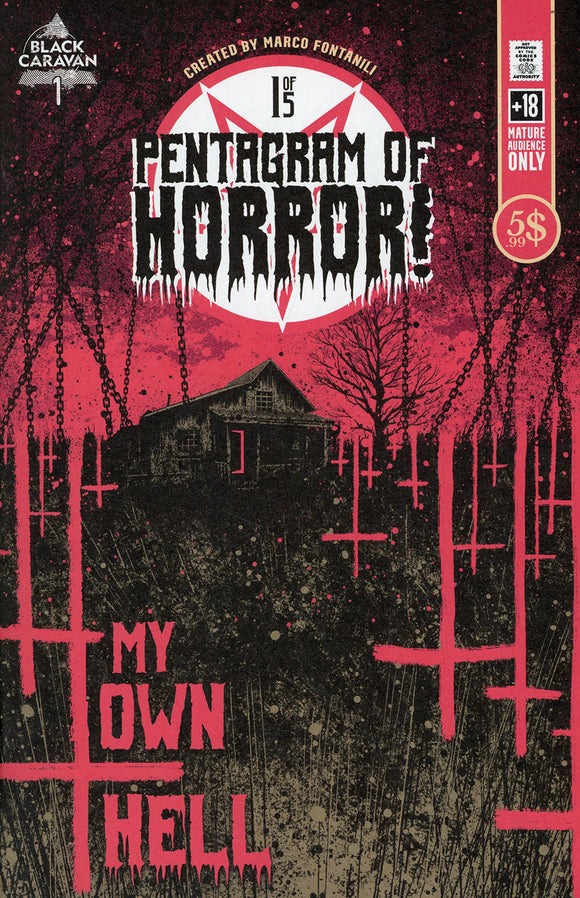 Pentagram Of Horror #1 Cover A Regular Marco Fontanili Cover