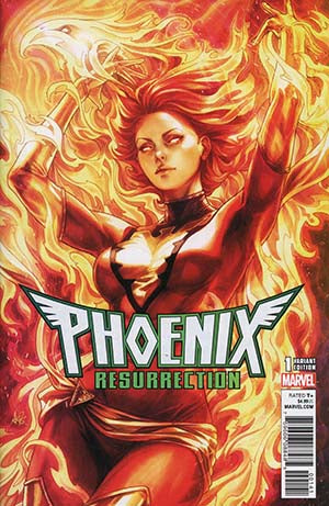 Phoenix Resurrection Return Of (Adult) Jean Grey #1 Cover C Variant Stanley Artgerm Lau Red Costume Cover (Marvel Legacy Tie-In)