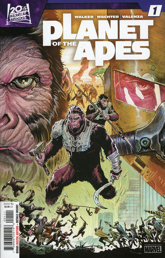 Planet Of The Apes Vol 4 #1 Cover A Regular Joshua Cassara Cover