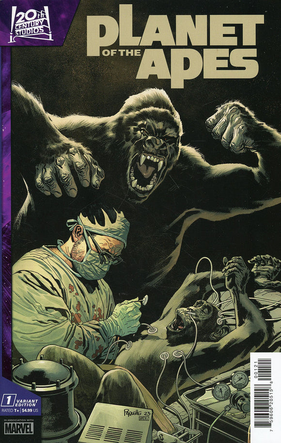 Planet Of The Apes Vol 4 #1 Cover B Variant Yanick Paquette Cover
