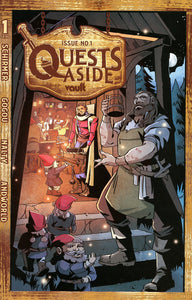 Quests Aside #1 Cover A Regular Elena Gogou & Michael Dialynas Cover