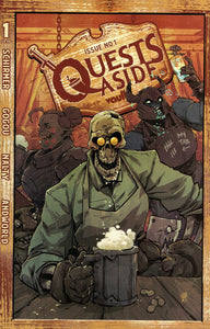 Quests Aside #1 Cover B Variant Michael Dialynas Cover