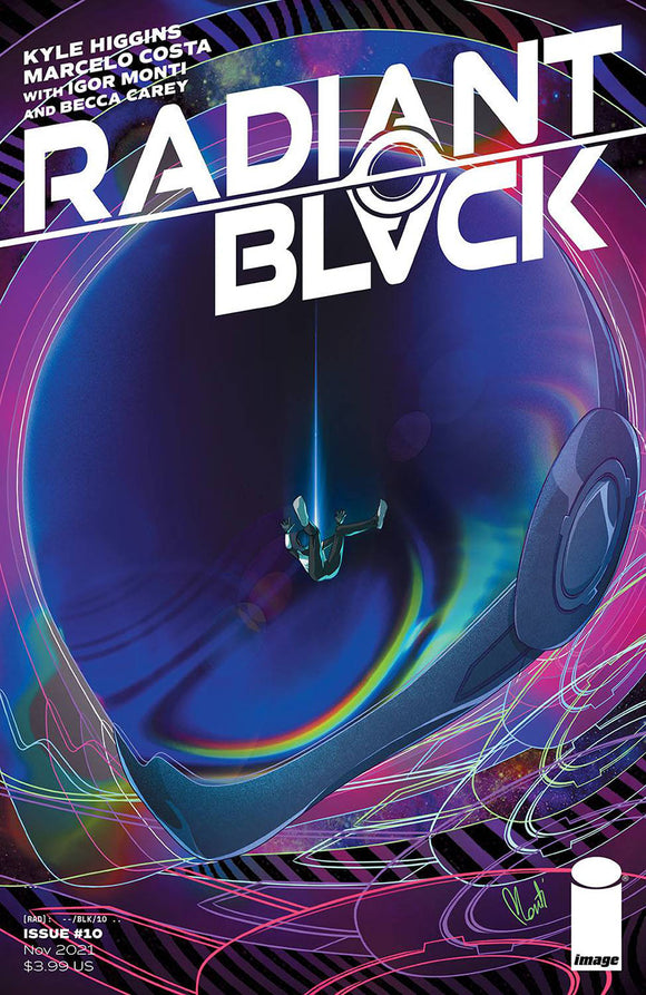 Radiant Black #10 Cover B Variant Igor Monti Cover