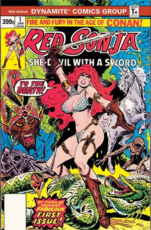 Red Sonja #1 Cover B Dynamite Edition