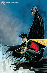 Robin & Batman #1 Cover B Variant Jeff Lemire Cover