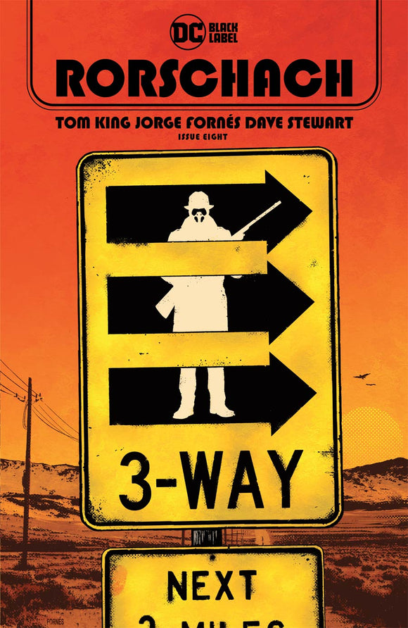 Rorschach #8 Cover A Regular Jorge Fornes Cover
