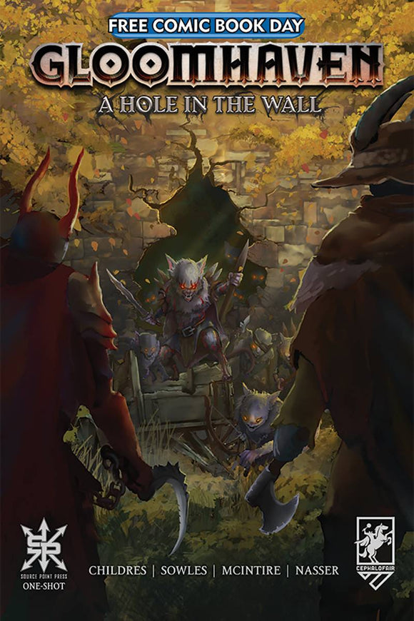FCBD 2021 GLOOMHAVEN HOLE IN THE WALL ONESHOT - FREE - (Limit 1 Per Customer)