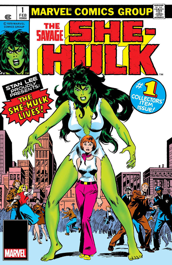 Savage She-Hulk #1 Cover B Facsimile Edition