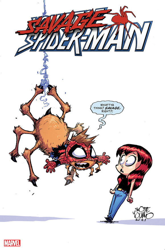 Savage Spider-Man #1 Cover E Variant Skottie Young Cover