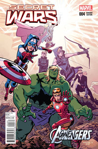 Secret Wars #4 Cover E Variant Chris Samnee Agwengers Cover