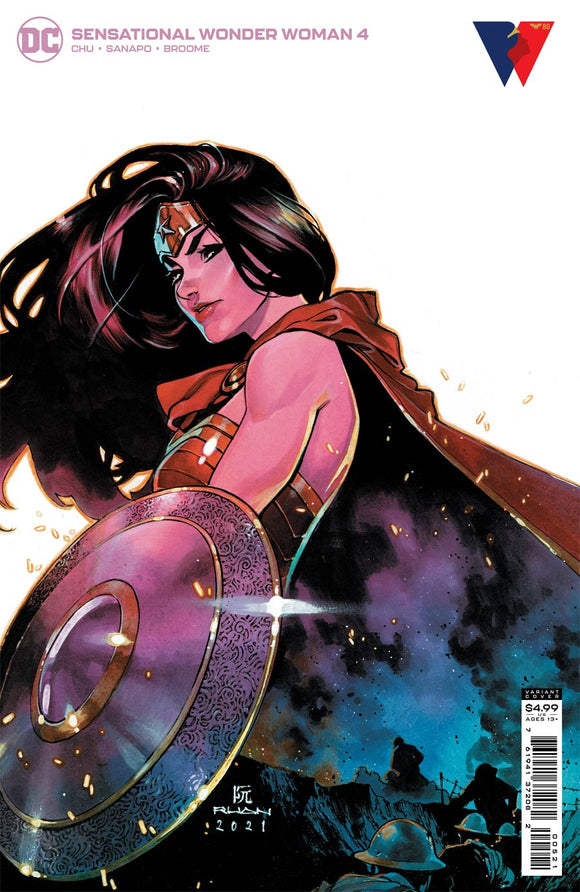 Sensational Wonder Woman #5 Cover B Variant Dike Ruan Card Stock Cover