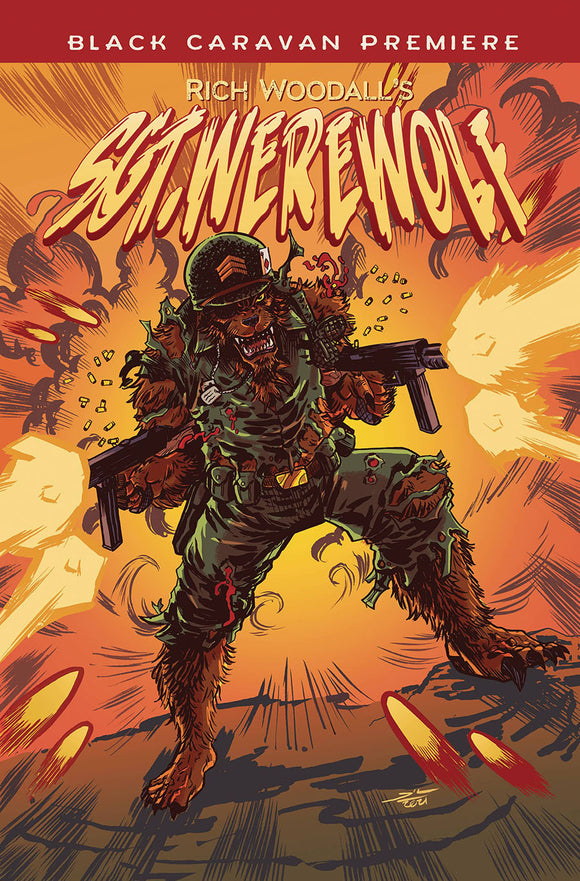 Sgt Werewolf #1 Cover A Regular Rich Woodall Cover