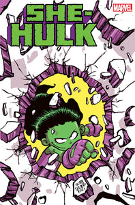 She-Hulk Vol 4 #1 Cover D Variant Skottie Young Cover