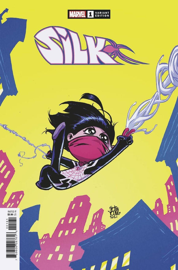 Silk Vol 3 #1 Cover E Variant Skottie Young Cover