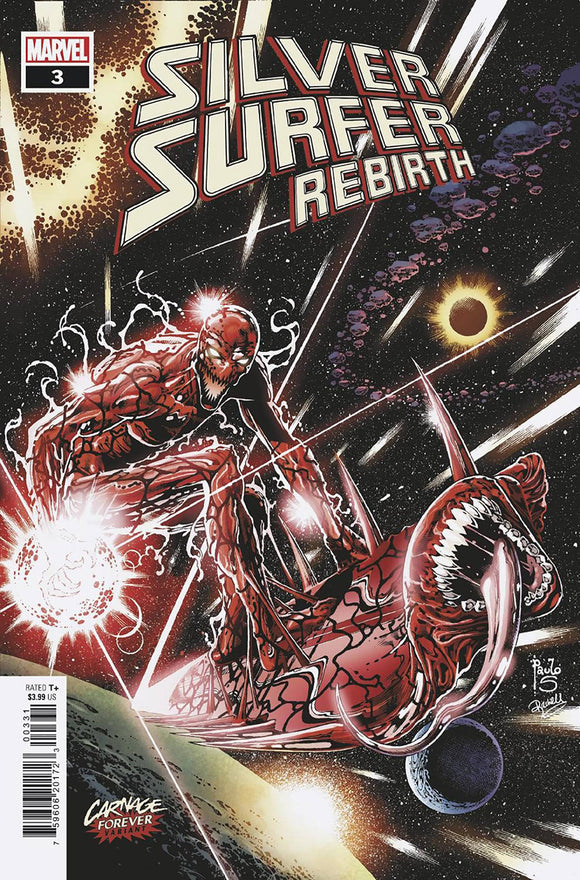 Silver Surfer Rebirth #3 Cover B Variant Paolo Siqueira Carnage Forever Cover