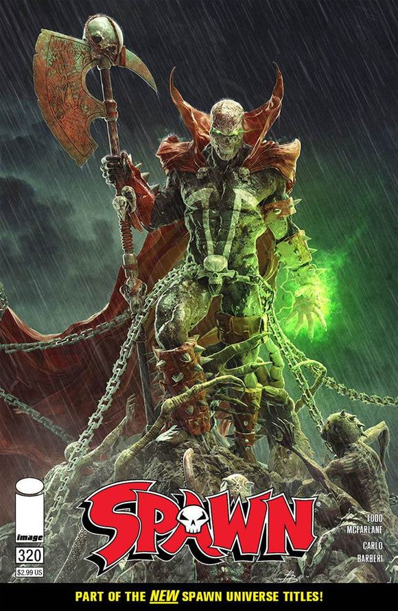 Spawn #320 Cover A Regular Bjorn Barends Cover