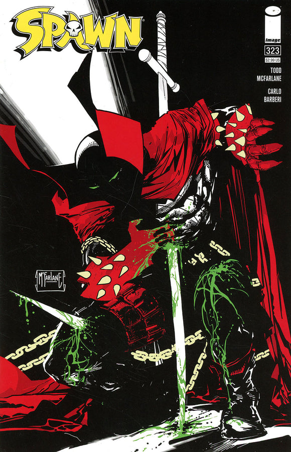 Spawn #323 Cover B Variant Todd McFarlane Cover