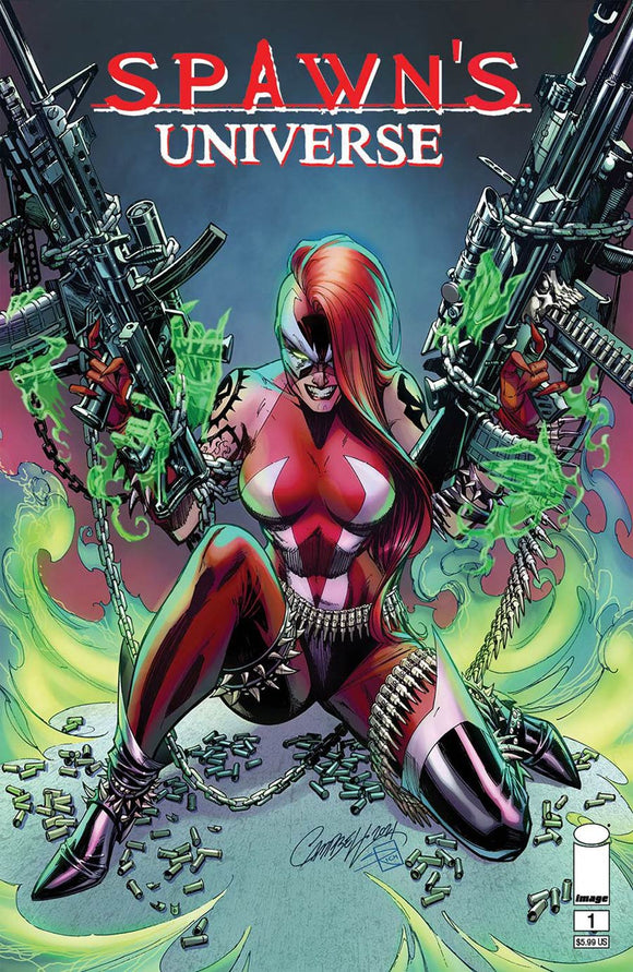 Spawns Universe #1 (One Shot) Cover A Regular J Scott Campbell She-Spawn Cover