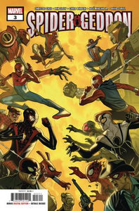Spider-Geddon #3 Cover A Regular Jorge Molina Cover