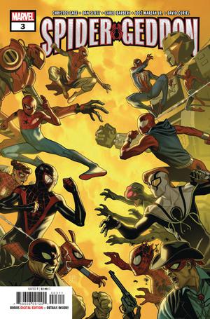 Spider-Geddon #3 Cover A Regular Jorge Molina Cover