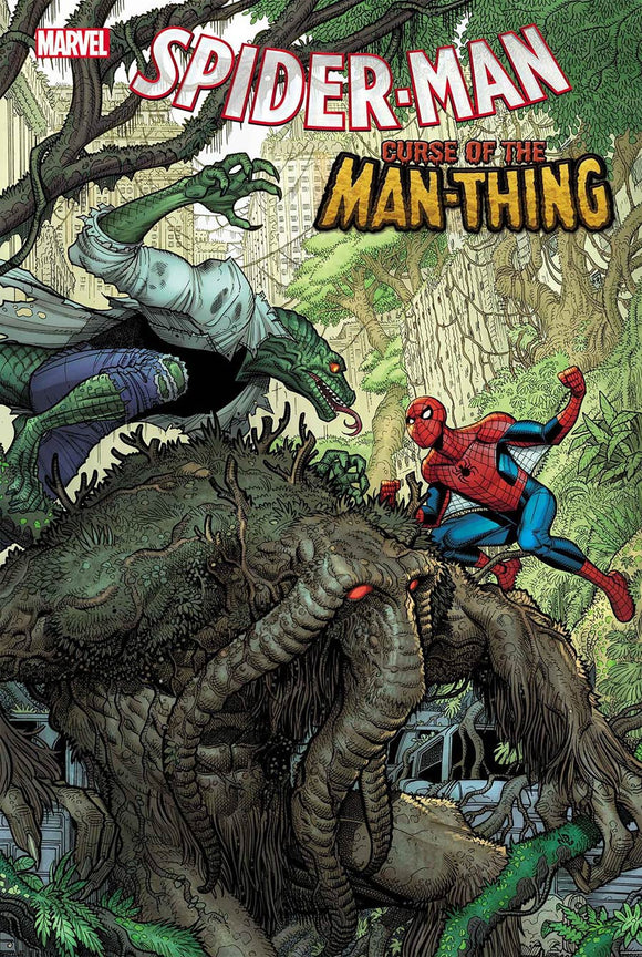 The Amazing Spider-Man Curse Of The Man-Thing #1 (One Shot) Cover B Variant Nick Bradshaw Cover