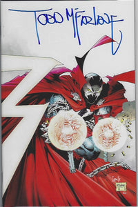 Spawn #300 Cover K Incentive Greg Capullo & Todd McFarlane Virgin Cover **Signed**