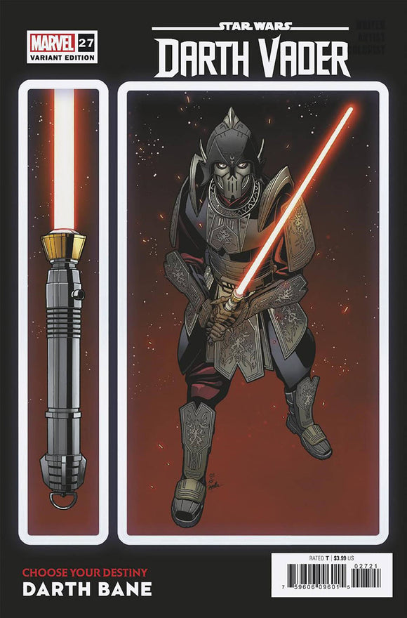Star Wars Darth Vader #27 Cover B Variant Chris Sprouse Choose Your Destiny Cover