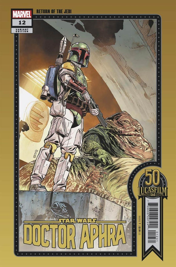 Star Wars Doctor Aphra Vol 2 #12 Cover C Variant Chris Sprouse Lucasfilm 50th Anniversary Cover (War Of The Bounty Hunters Tie-In)