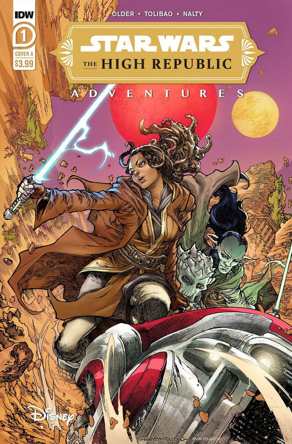 Star Wars High Republic Adventures #1 Cover A Regular Harvey Tolibao Cover