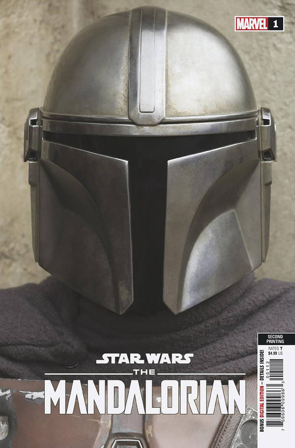 Star Wars The Mandalorian #1 Cover I 2nd Ptg Photo Variant Cover