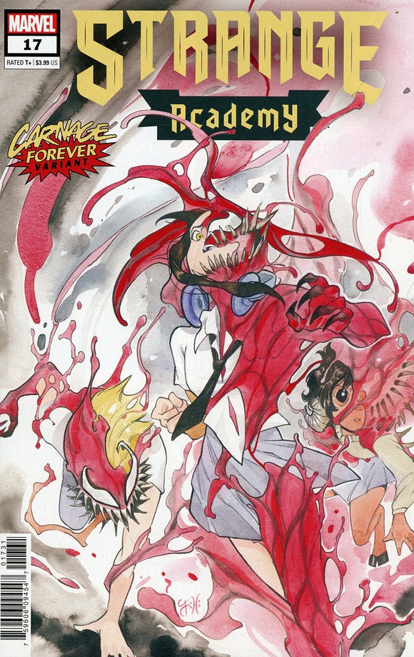 Strange Academy #17 Cover B Variant Peach Momoko Carnage Forever Cover